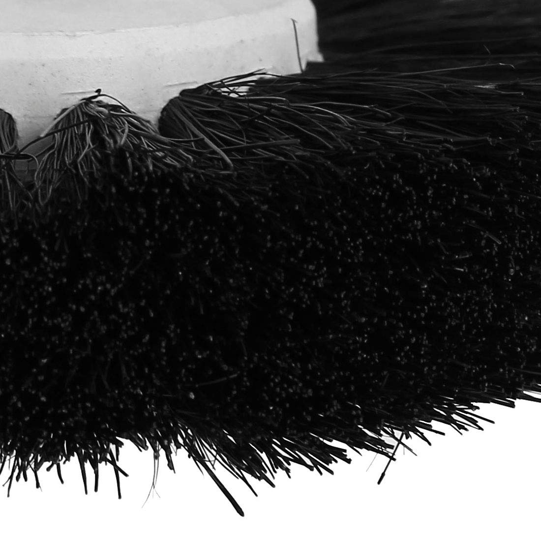 WEILER Carbon Steel Cup Brush - Threaded Arbor Attachment - 4 in Diameter - 5/8-11 Center Hole - 0.025 in Bristle Diameter - Package Type: Display - 36044