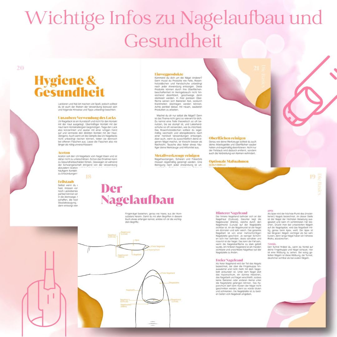 UV Nail Art. Grundlagen - Techniken - Nageldesigns.: Von Salome Drechsel aka @meloo_nails