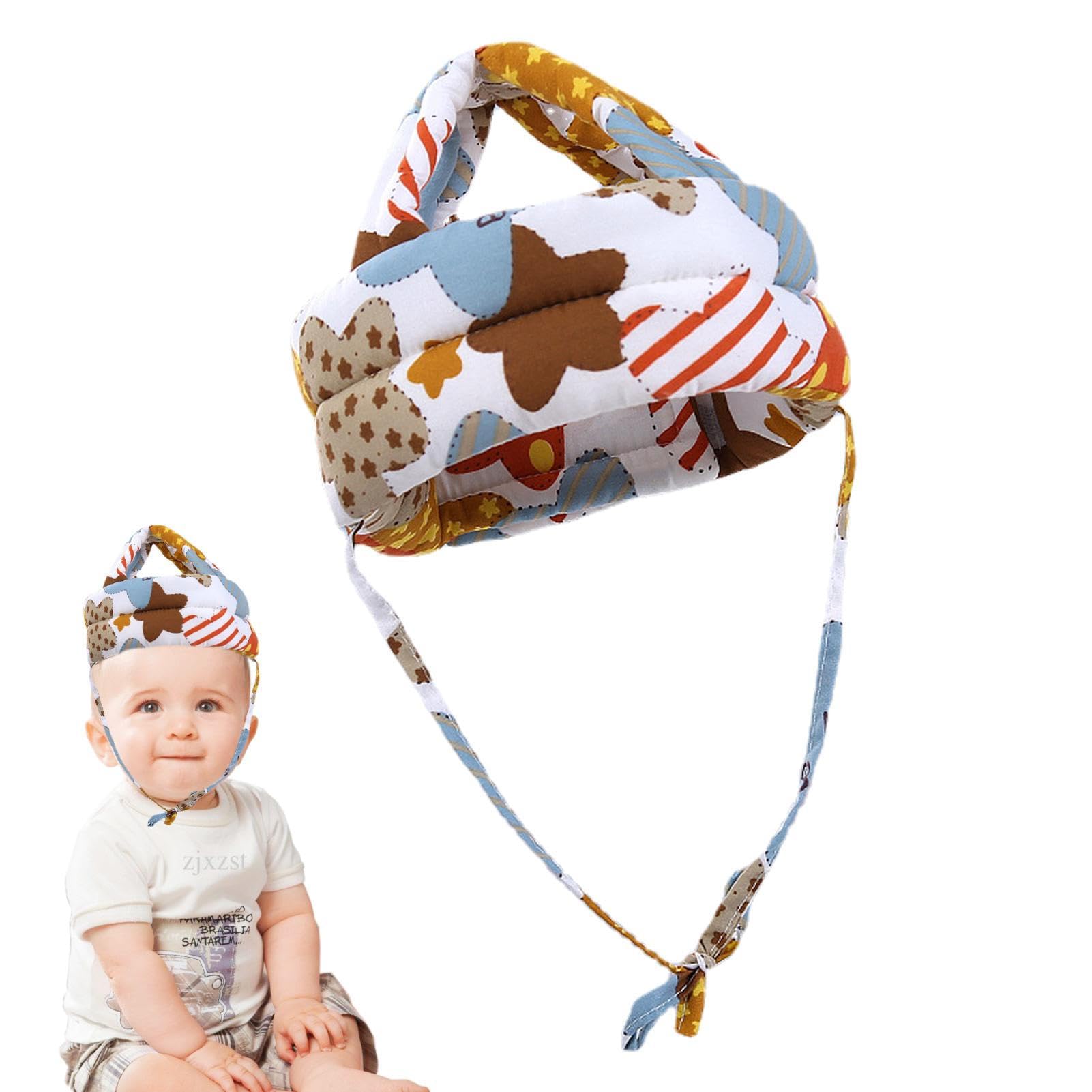 Lief Babyhelm, hoofdbeschermer, rugzak, anti flat head, vormgeving, baby hoofd bescherming kussen cartoon baby anti-val kussen zachte peuter kinderen beschermende kussen baby veilige zorg 30 * 18cm