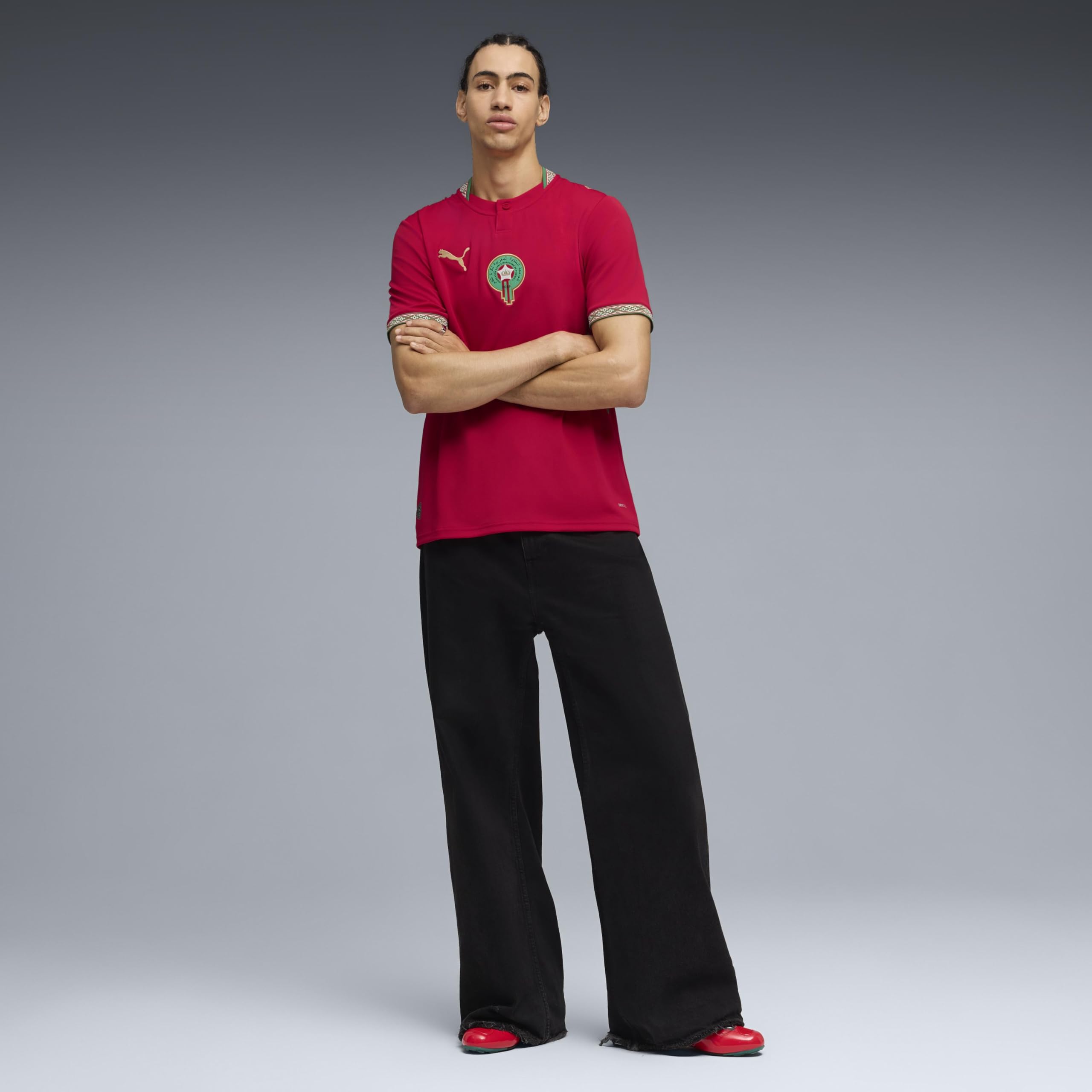 PUMA Męska koszulka wyjazdowa Maroka Mistrzostwa Świata 2026