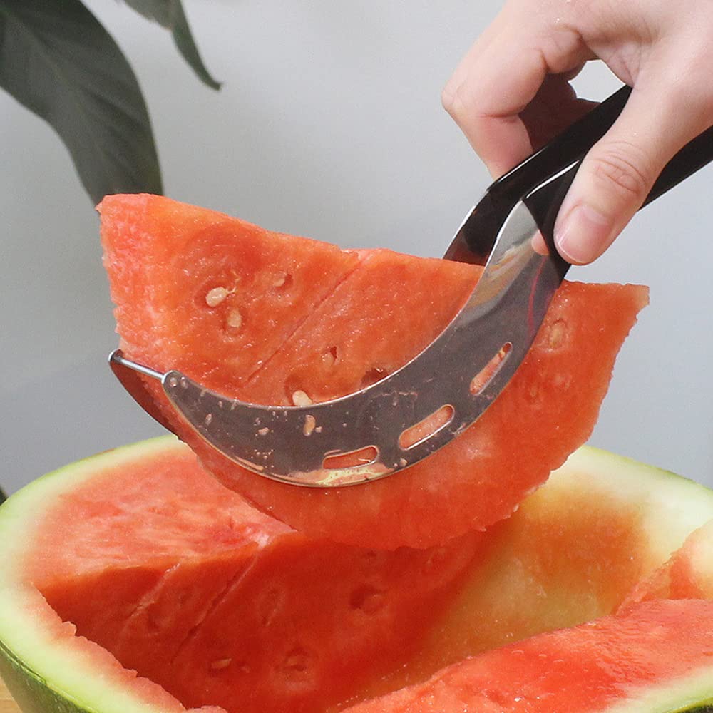 Cortador de Sandía Cortador de Frutas de Acero Inoxidable Multifuncional Gadgets de Cocina