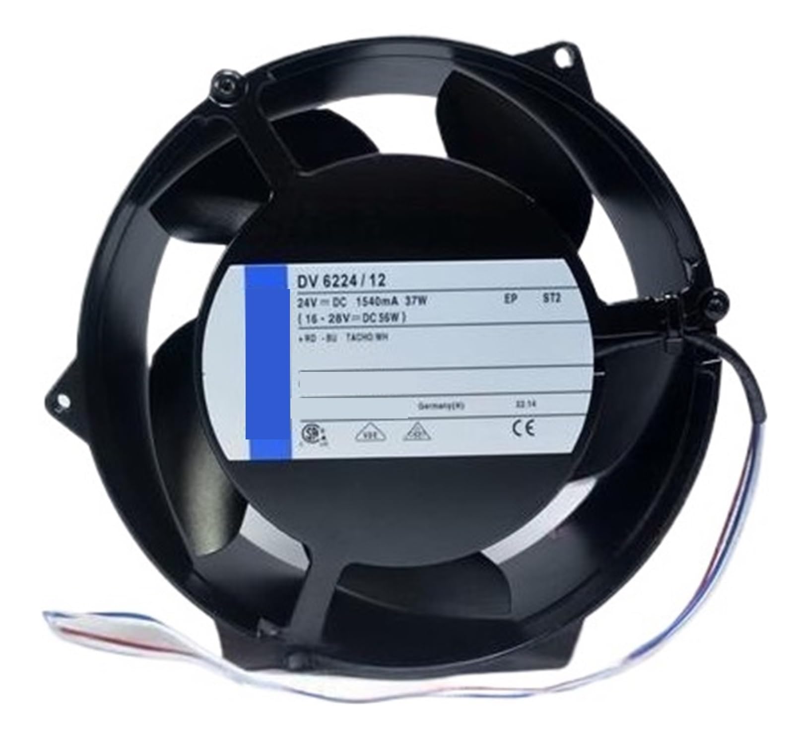 YMUGUEGH DV6224/12 24V 37W Cooling Fan
