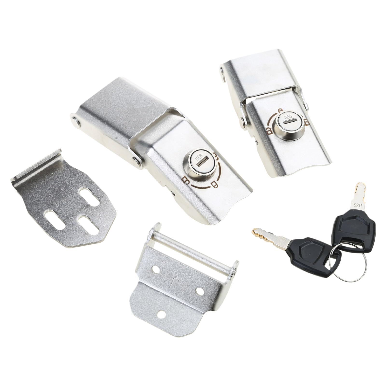 YROHGKPN Motorcycle Side Luggage Case Fastener Trunk Pannier Screw Bolt