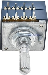 50K ALPS Rotary Potentiometer ALPS RH2702 A50K Dual 8 Feet Potentiometer Stereo Speaker Amplifier Volume Potentiometer