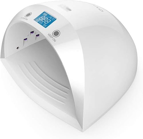 ZSEDP - Secador de uñas de alta potencia de 60 W, lámpara de secado de uñas, lámpara de color blanco para manicura