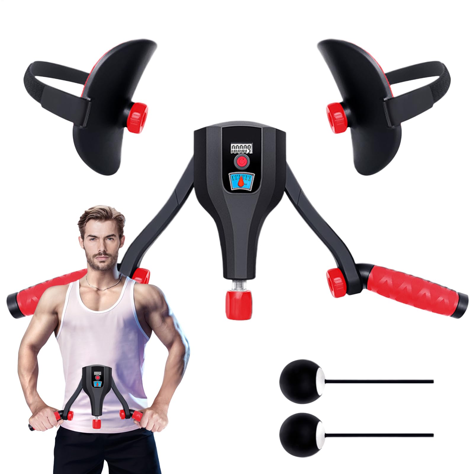 Trenażer mięśni dna miednicy, przyrząd do treningu dna miednicy – trener mięśni dna miednicy do studia fitness – regulowana moc, wewnętrzny przyrząd treningowy do bioder i ud
