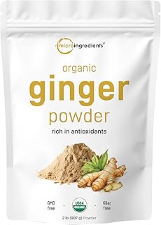 Organic Ginger powder, 2lbs (32oz) | Premium Source for Spice & Seasonin...