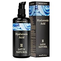 Satin Naturel Siero Acido Ialuronico ad Alta Efficacia 100 ml – Trattamento Viso Bio
