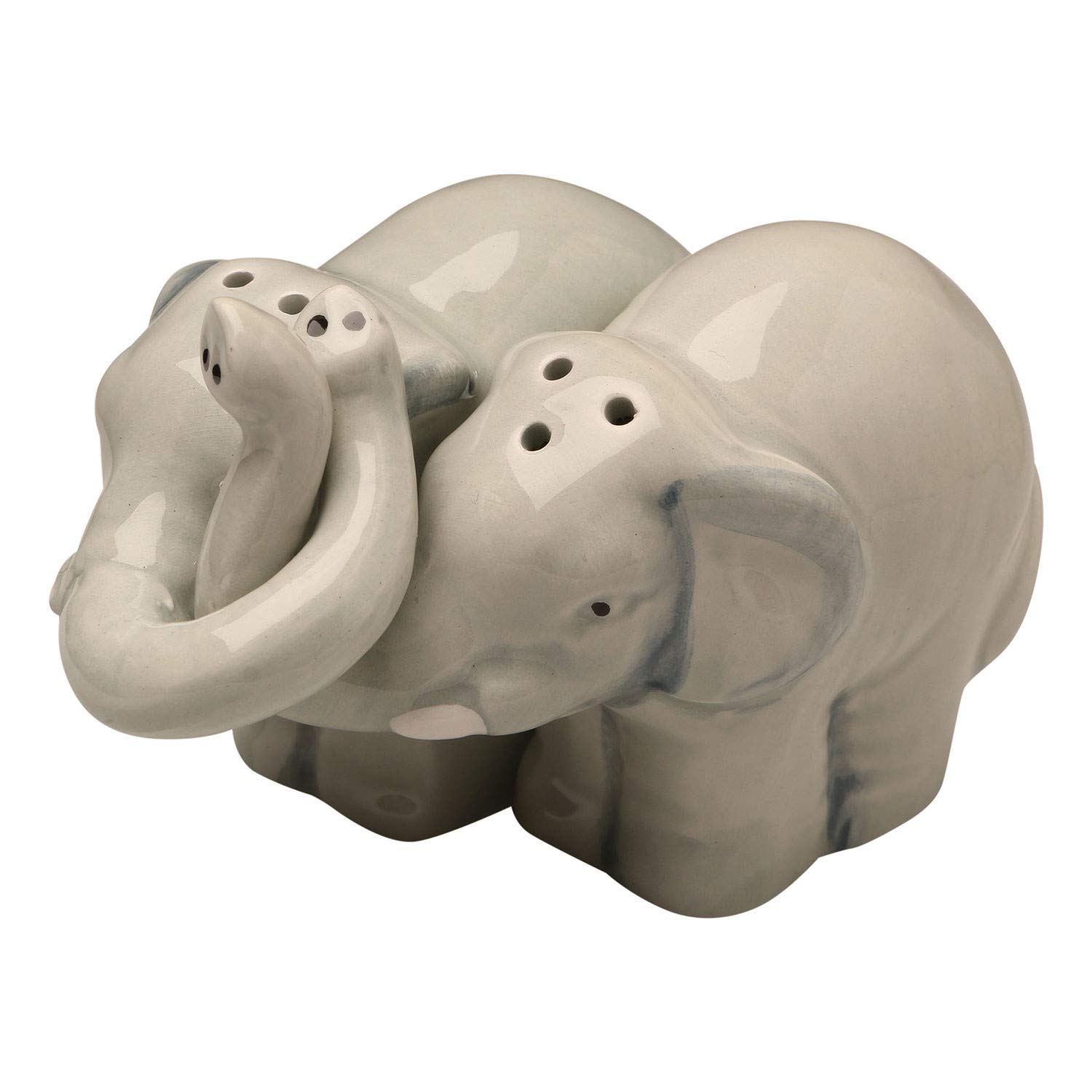 Abbott colección Abrazando Elefante salero y pimentero