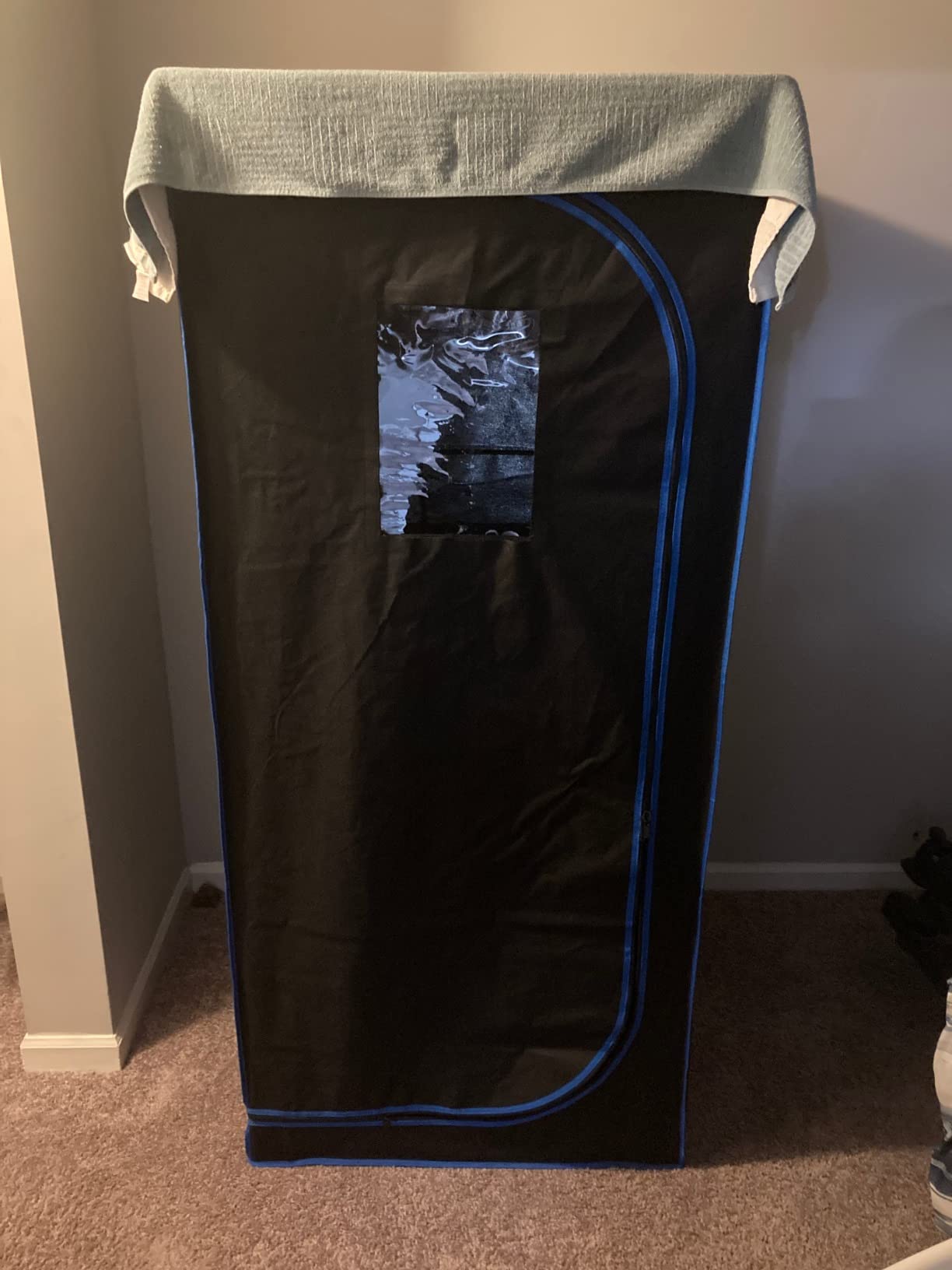 42/mo Finance SereneLife SLISAU35BK Full Size Portable Steam Sauna