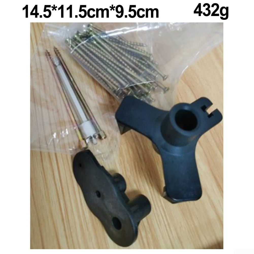 El kit Squeak No More elimina el chirrido del suelo, se adapta a la mayoría de suelos de madera dura, kit de reparación de suelos, contiene 5 herramientas auxiliares y 50 tornillos