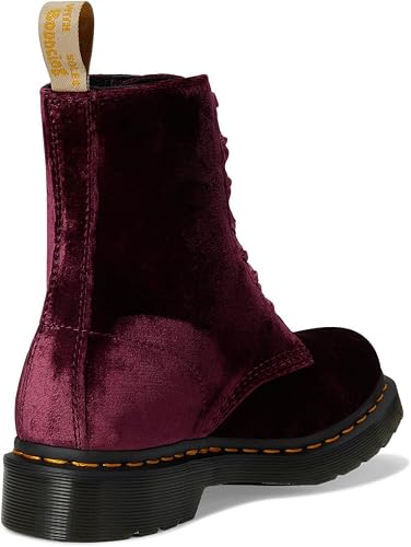 Dr. Martens Femme Vegan 1460 Pascal Velvet 8 Eye Boot Botte Tendance - 6