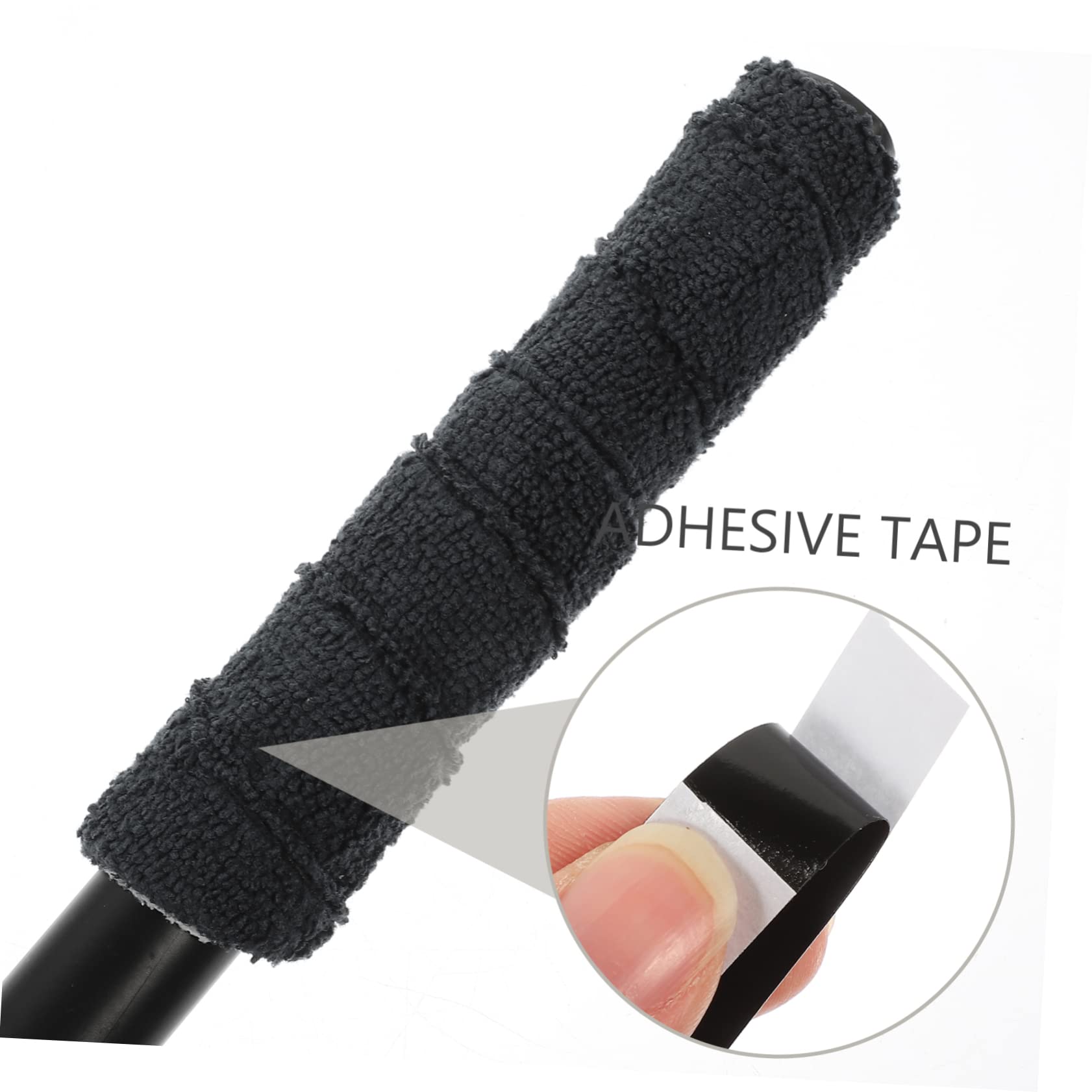 BESTonZON 5Pcs Sweat Absorbent Badminton Racket Grip Tapes Slip Racket Wraps for Enhanced Control and Comfort for Tennis and Badminton Players