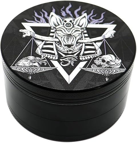 Molinillo de especias de 3 pulgadas, molinillo de hierbas y pimienta, ilustraciones originales de 12 constelaciones - Libra