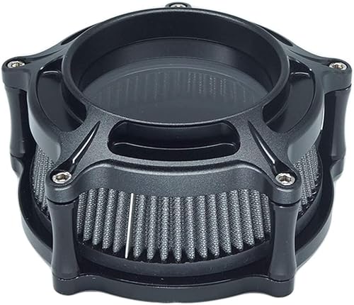 Miniatura 2 de Kit limpiador de turbina de motocicleta de admisión de filtro de aire, corte CNC, cromado para Harley Touring Street Glide 2008-2016 Softail