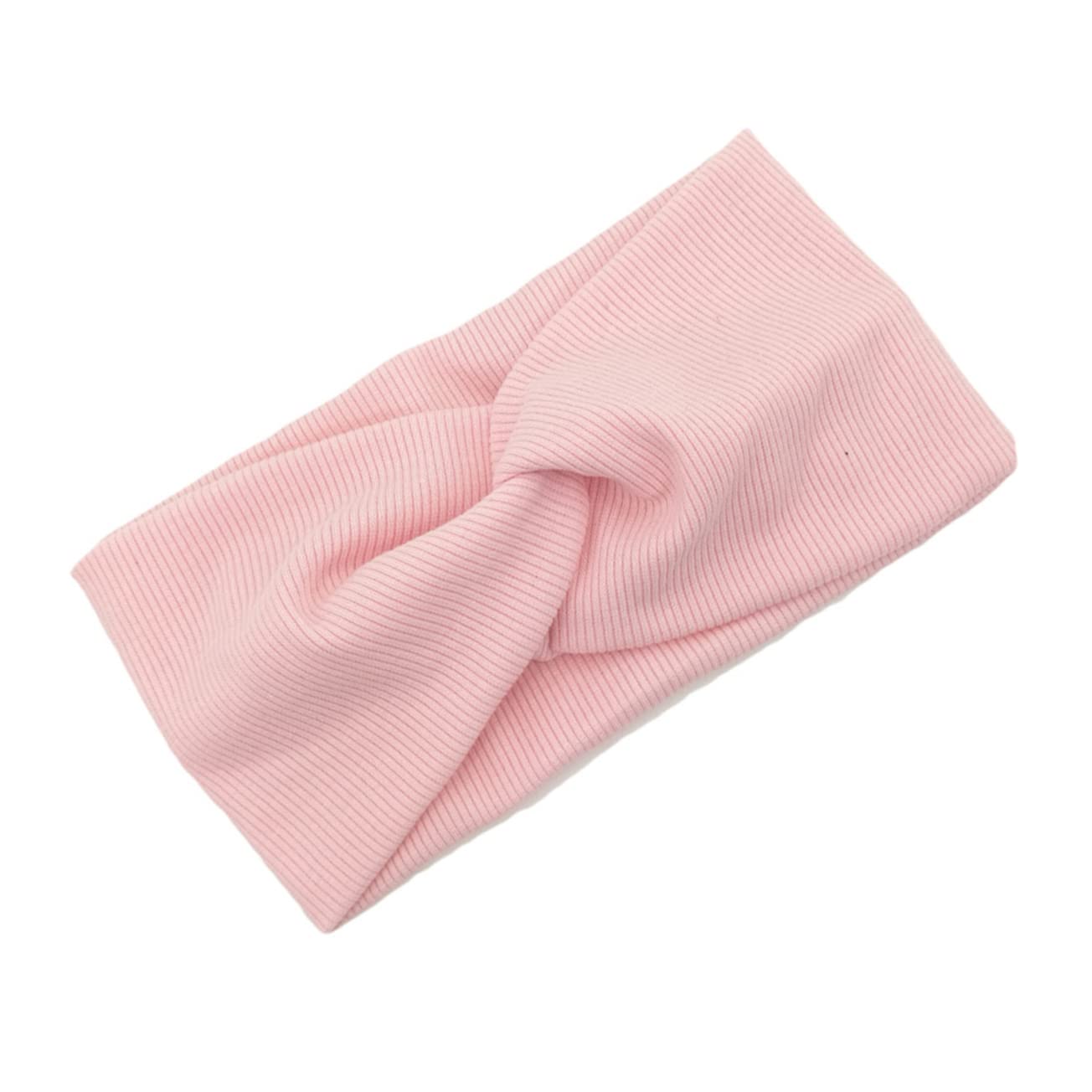 FRCOLOR 12piezas Diademas De Algodón Para Yoga Diseño Accesorios Para Cabello Verde Jengibre Beige y Rosa Diademas Elásticas Para Mujer