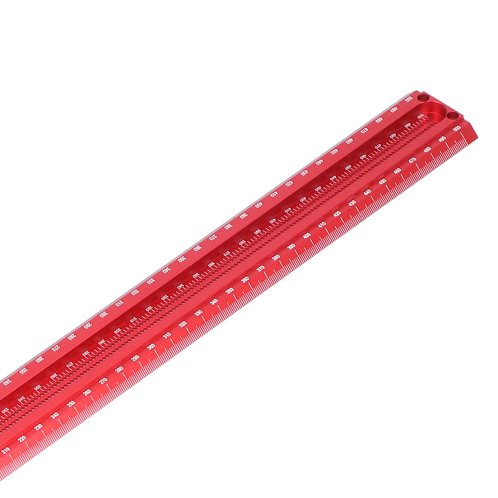Fafeicy Escuadra en T, Herramienta de Marcado de Precisión de Aleación de Aluminio para Dibujo de Carpintería, 300mm con Extraíble, Marco de Carpintero (500 mm)