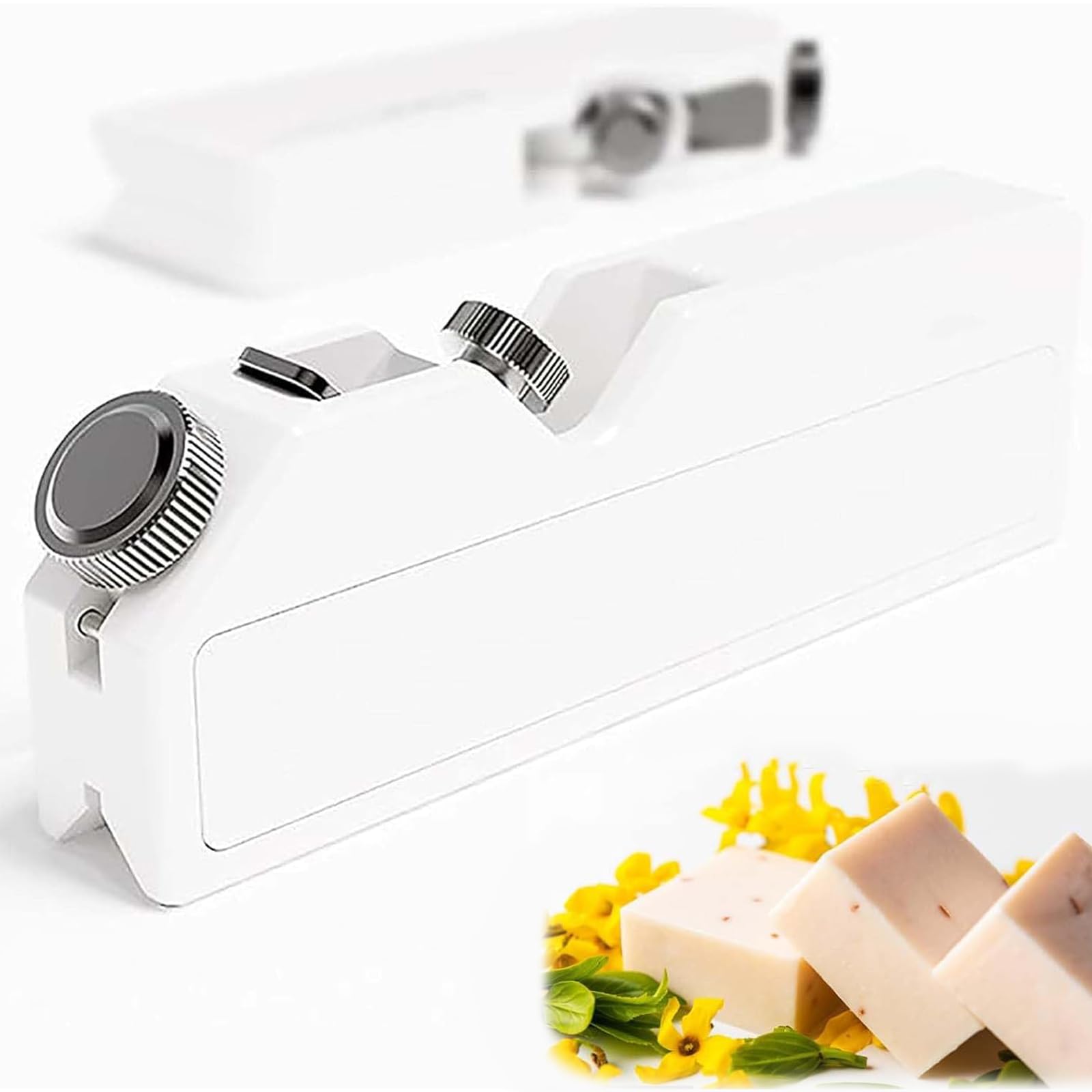 Kit De Recortadora De Jabón Artesanal, Herramienta Para Biselar Bordes De Jabón, Ángulo De 45° Y Múltiples Opciones De Biselado Con 4 Cuchillas De Estilizado Para La Fabricación De Jabón Y Velas