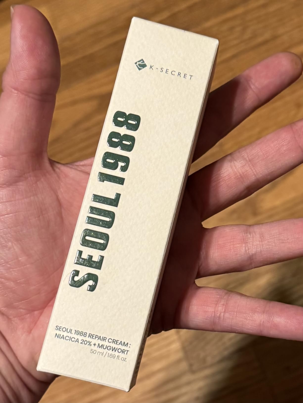K-SECRET SEOUL 1988 Repair Cream – Soothing Moisturizer with Niacinamide and Centella Asiatica | Hydrating Barrier Cream for Sensitive Skin | Korean Skincare, 50ml / 1.69 fl oz