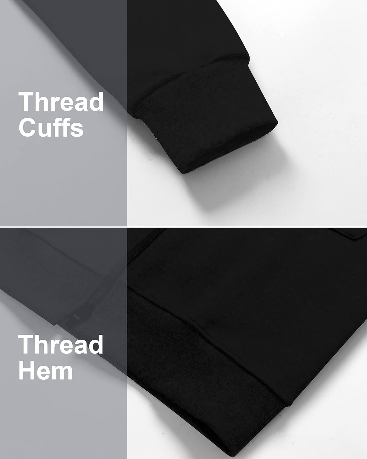 Chrisuno Women's Plus Size Casual Zip Up Hoodie Long Tunic Sweatshirts Fleece Jackets - Image 6