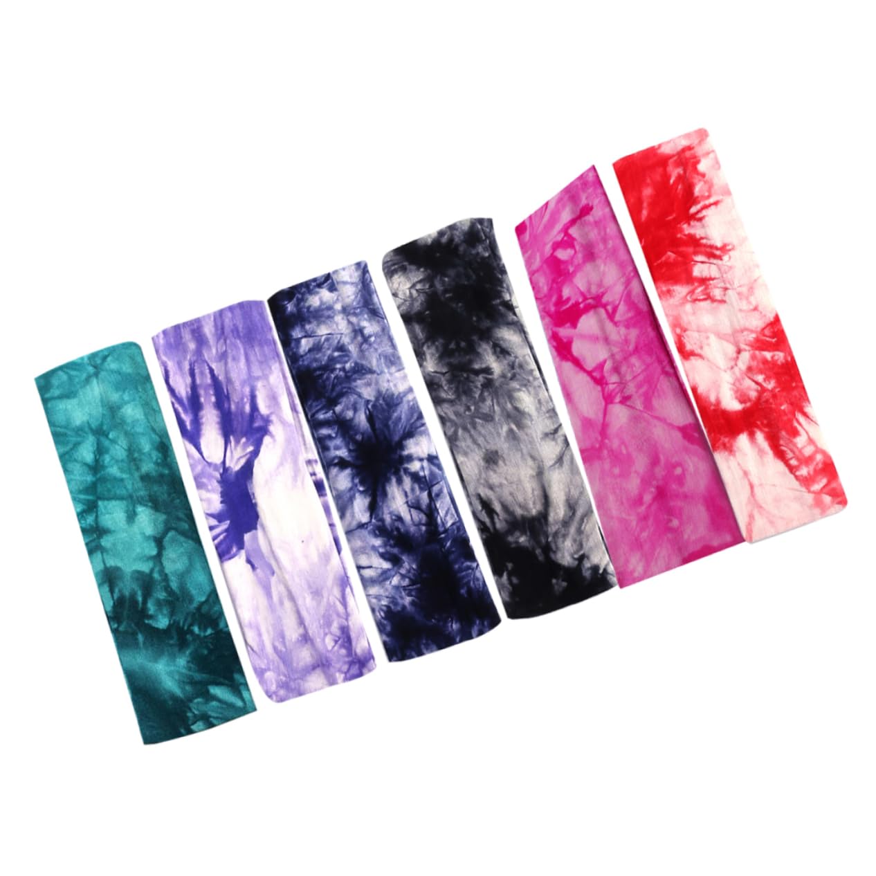 FRCOLOR 18 fasce elastiche per capelli per yoga, per capelli, per capelli, per capelli, per allenamento ad asciugatura rapida