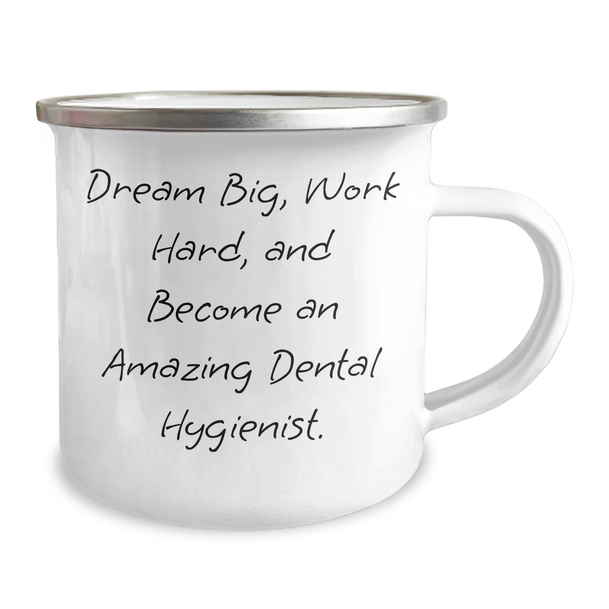 Gifts from Friends, Dental Hygienist Gifts, Inspirational Quote, Christmas Unique Gifts, Dream Big, Work Hard, And Become An Amazing Dental Hygienist.