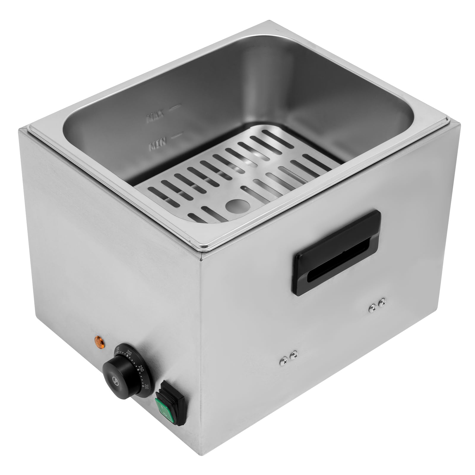 Calentador eléctrico de salchichas de acero inoxidable, 50-300 ℃, calentador de salchichas comercial, 10 l