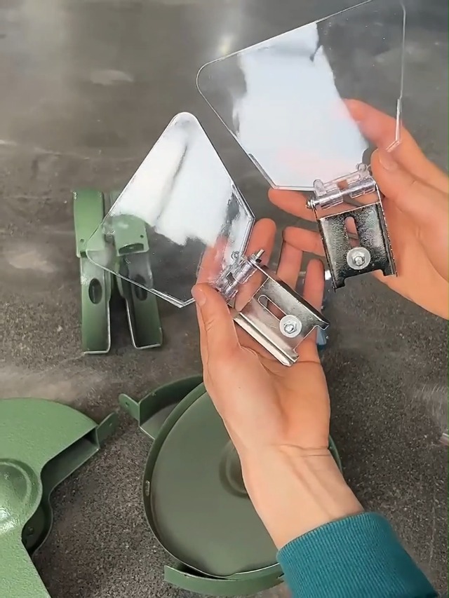 Amoladora de banco de 2 piezas, protector de ojos de acero