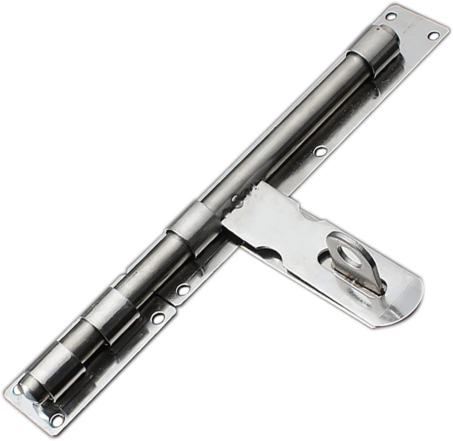 Uoxhfdh One Color Thickened Stainless Steel Slide Barrel Bolt, Heavy Duty Door Latch