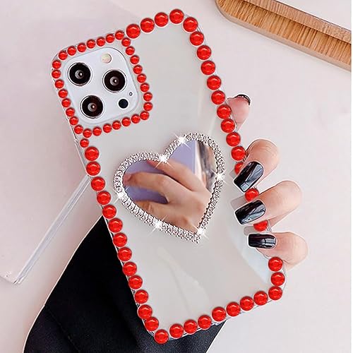 Miniatura 7 de 3090 calcomanías de diamantes de imitación, calcomanías autoadhesivas de perlas rojas para la cara, gemas de 0.3450.236 in, gemas para el cabello,