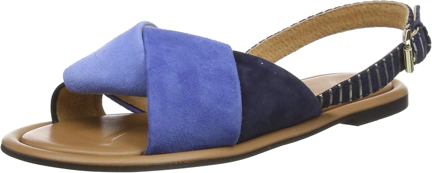 Joules Women's Sandal, Blue, 5