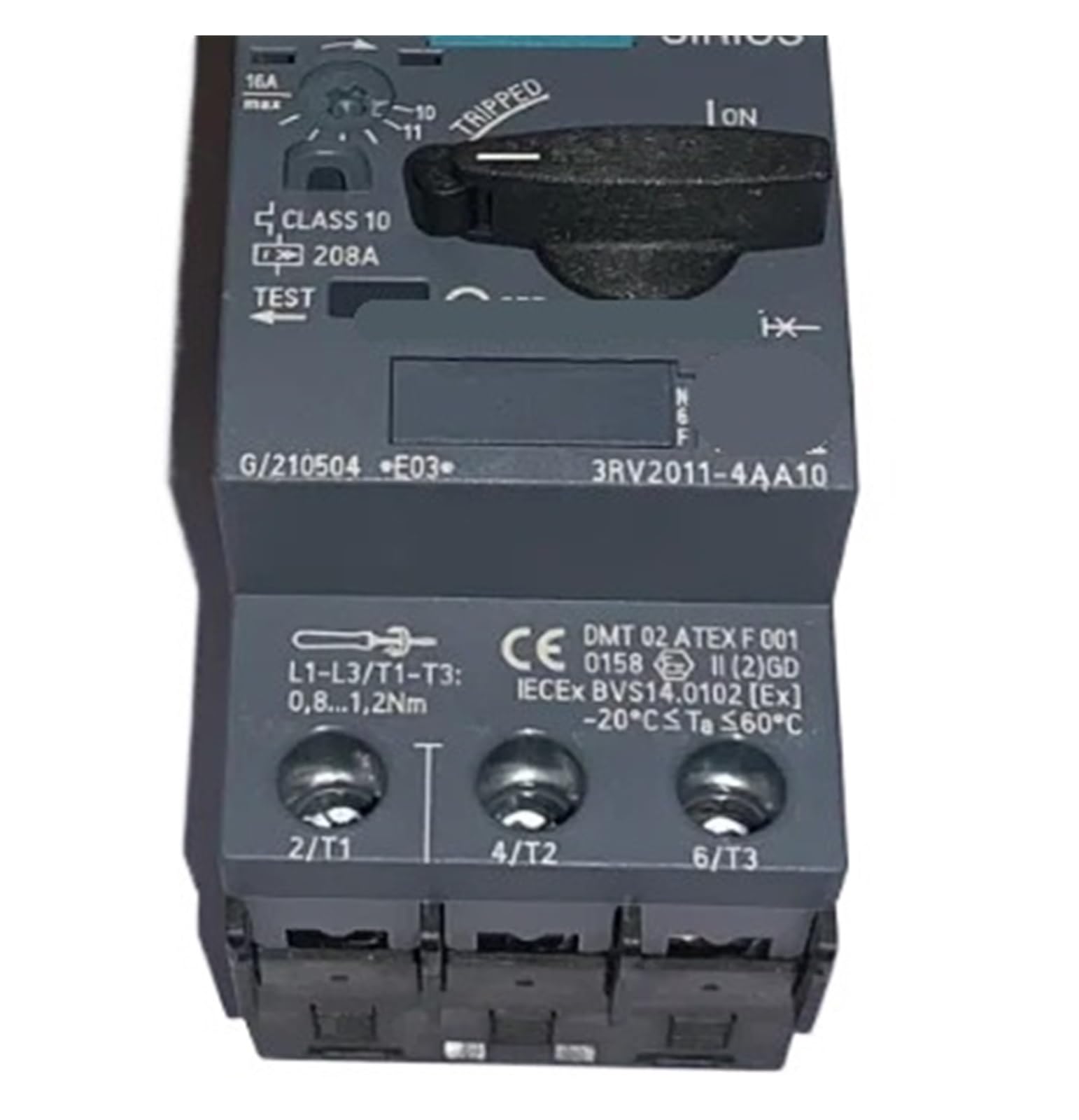 TYEXCZARF 3RV1011-0JA10 3RV1011-1CA10 3RV1011-1CA15 3RV2011-1EA20 3RV2011-0BA20 3RV1011-1BA10 Motor protection circuit breaker(3RV1011-1BA10)