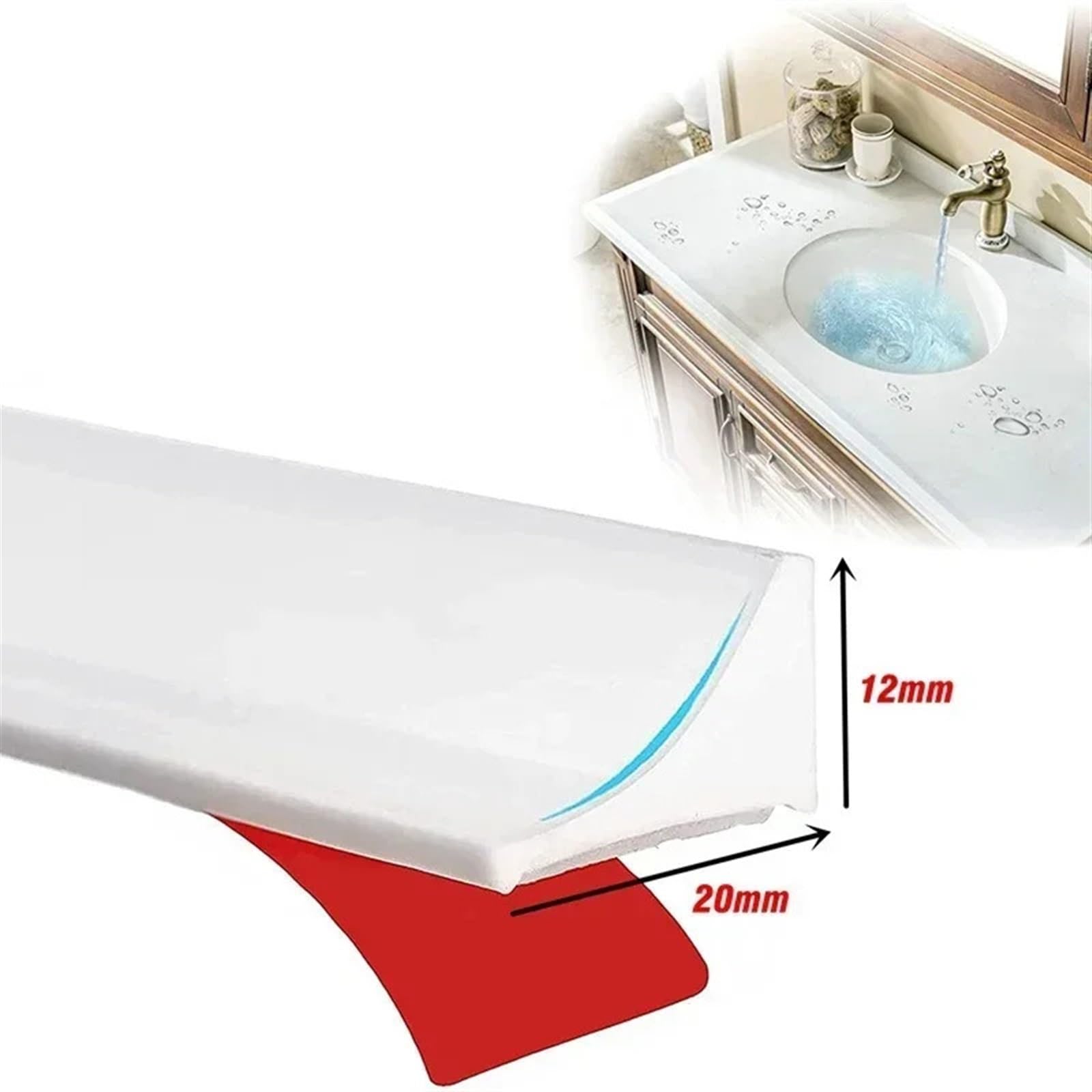 30Mm Grijs Badkamer Water Stop Keuken Aanrecht Wat... – Grandado
