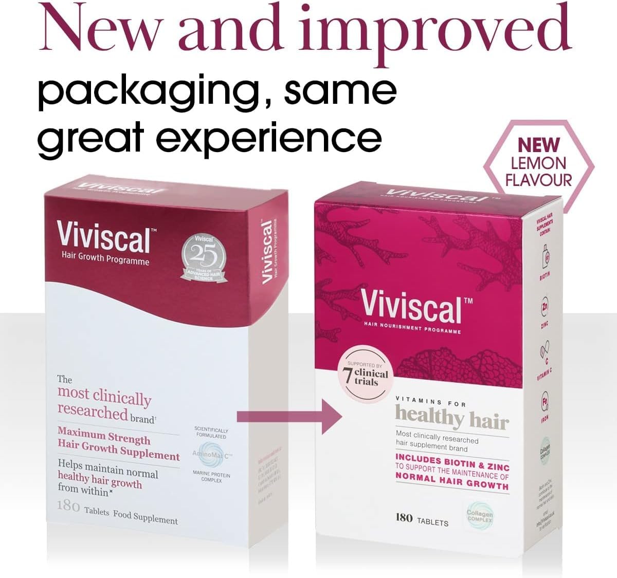 Viviscal - Programma per la crescita dei capelli, 3 mesi, 180 compresse senza profumo, Tablet, Donna, unisex