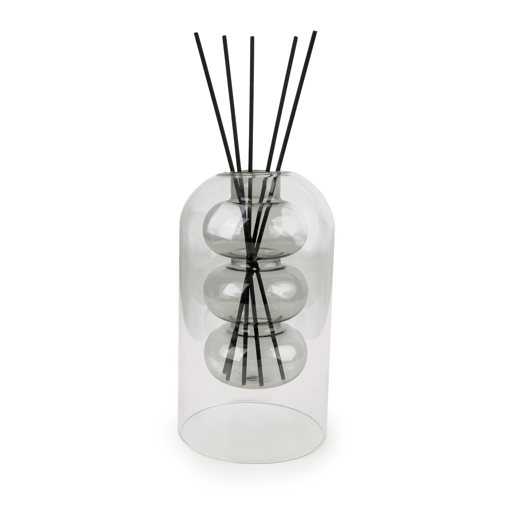 Madison & Mayfair 300Ml Luxury Reed Diffuser In Smoked Glass Holder from B&Q