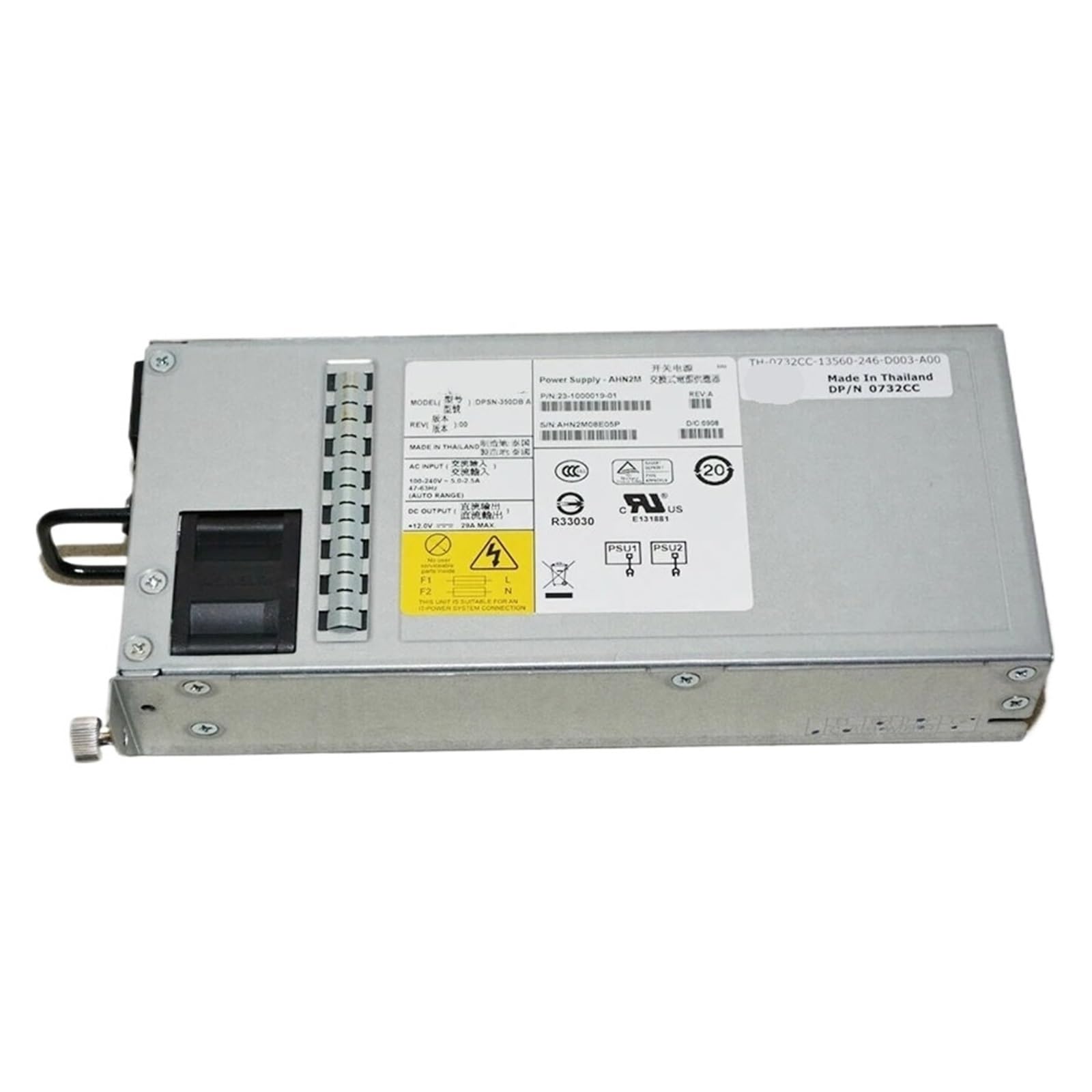 Power Supply 105-000-166 MP-8000B BR8000 23-1000019-01 DPSN-350DB A