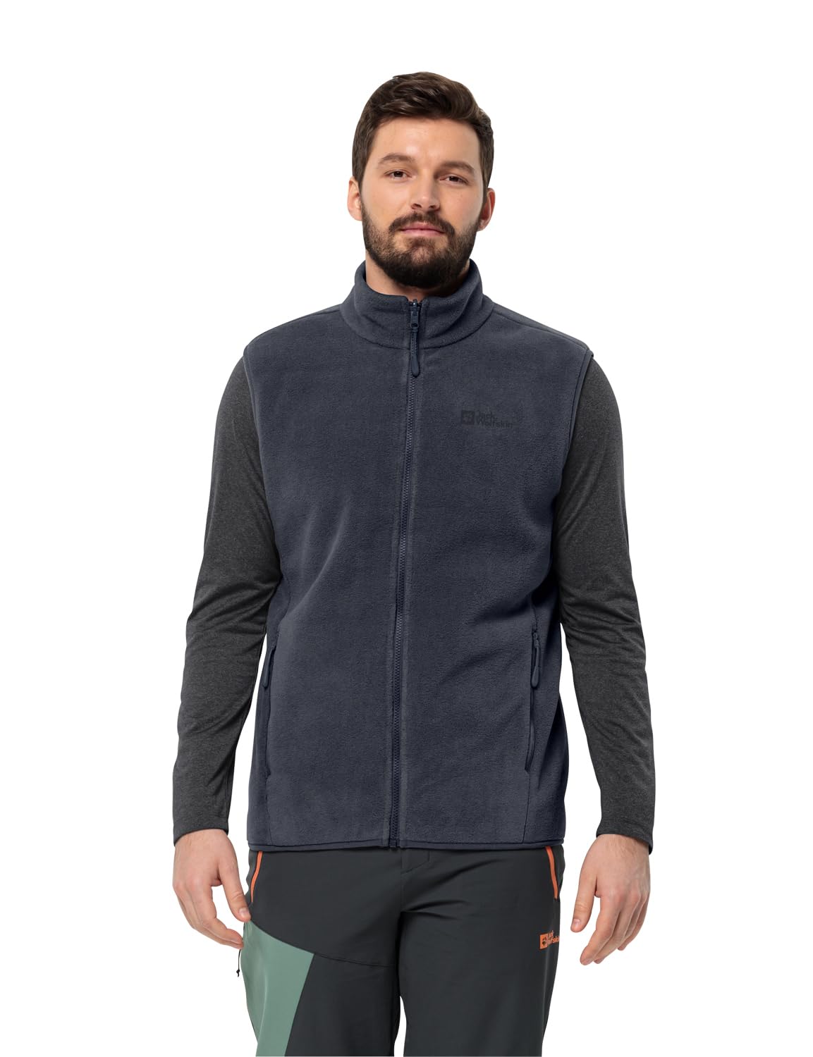 Jack Wolfskin Waldsteig Fz Vest M, Kamizelka outdoorowa Mężczyźni