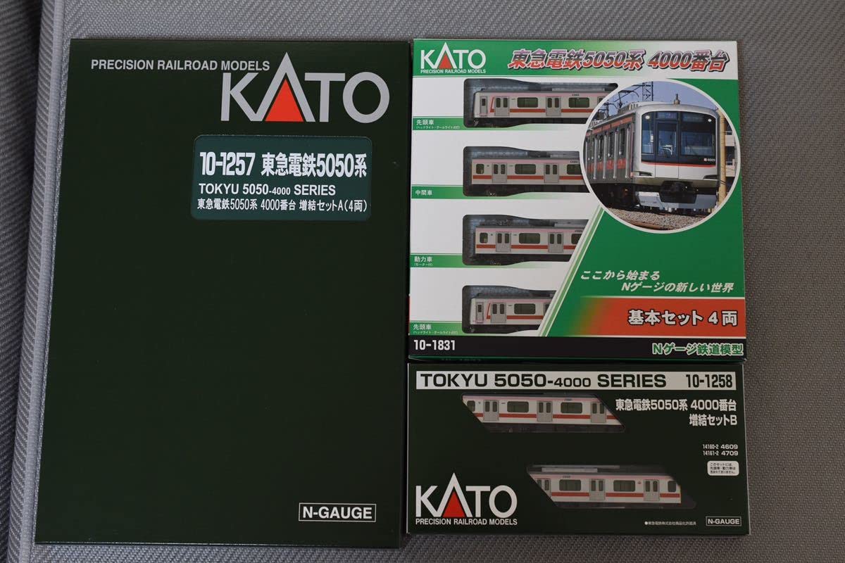 Amazon | Kato 10 1831 10 1257 10 1258 東急電鉄 5050系 4000番台 10 