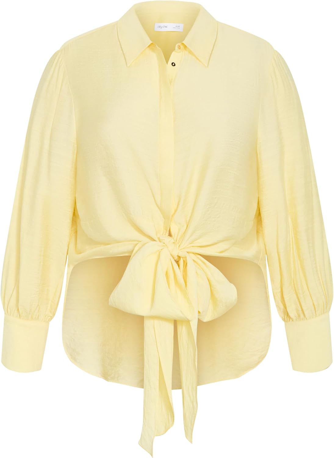 City Chic Plus Size Shirt - Rosabella Hem Detail