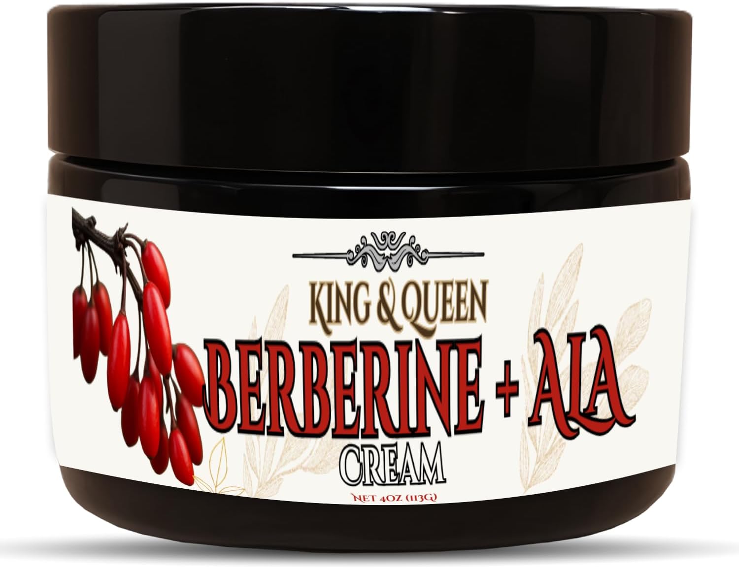 Berberina + ALA Crema de Apoyo Metabólico  Control de Peso y Control de Carbohidratos Topical  Berberina 98%  Ácido alfa lipoico  Canela  Cromo