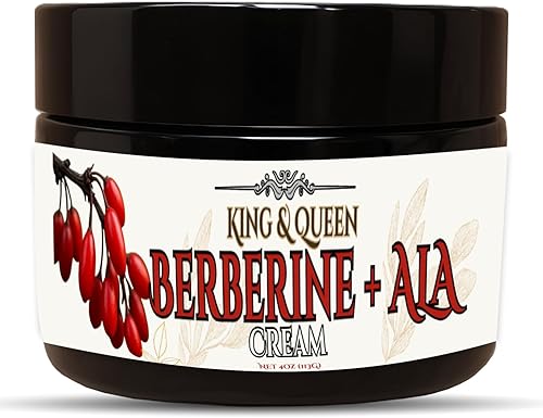 Berberina + ALA Crema de Apoyo Metabólico Control de Peso y Control de Carbohidratos Topical Berberina 98% Ácido alfa lipoico Canela Cromo
