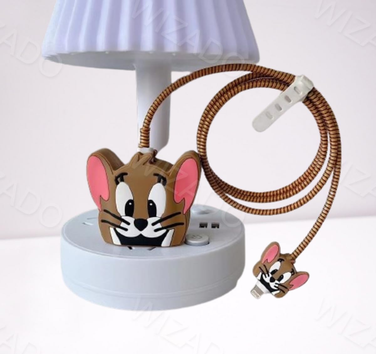 Protective 3D Cartoon Design Charger Case for Apple Charger Cover, iPhone Adapter Case Cover 18-20W Full Protection Cute Cartoon Cases for iPhone Chargers (Tom) (B0D2615V81) Amazon Price History, Amazon Price Tracker