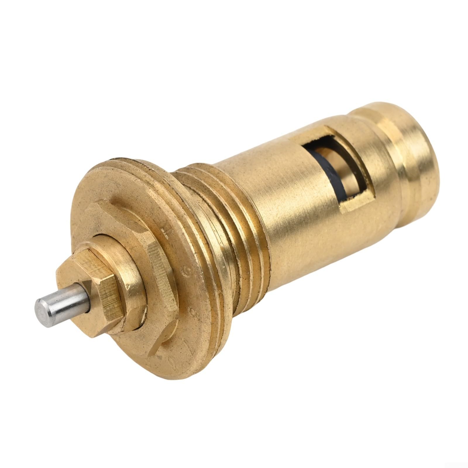 Heizkörperventil-Thermostateinsatz aus Messing, M30 x 1,5, Thermostat-Kartusche für Heizsysteme mit hydraulischer Kompatibilität und G1/2-Gewinde (10 Stück)