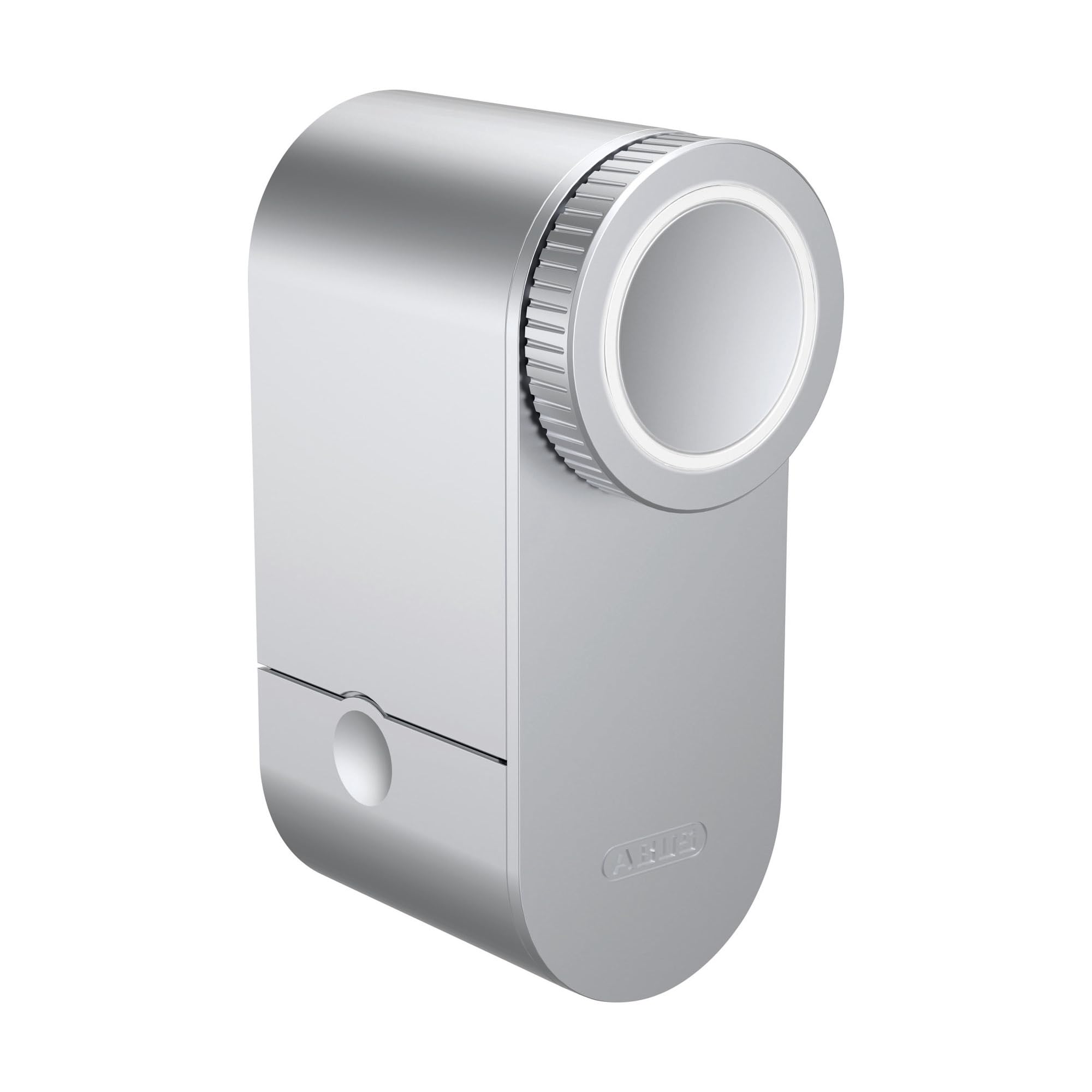 ABUS Serrure Connectée LOXERIS One - Smart Lock sur Piles, Argenté | Ouverture par app ABUS One, jusqu'à 28 utilisateurs, compatible lecteur d'empreintes et clavier à code, piles