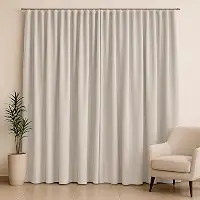 Cortina Basic Blackout Tecido Corta Luz 3,00x2,50m para Trilho Suiço 2m (Branco)