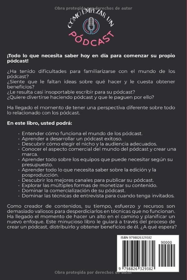 Miniatura 2 de Cómo empezar un pódcast Guía fundamental de pódcast rentables para principiantes (Spanish Edition)