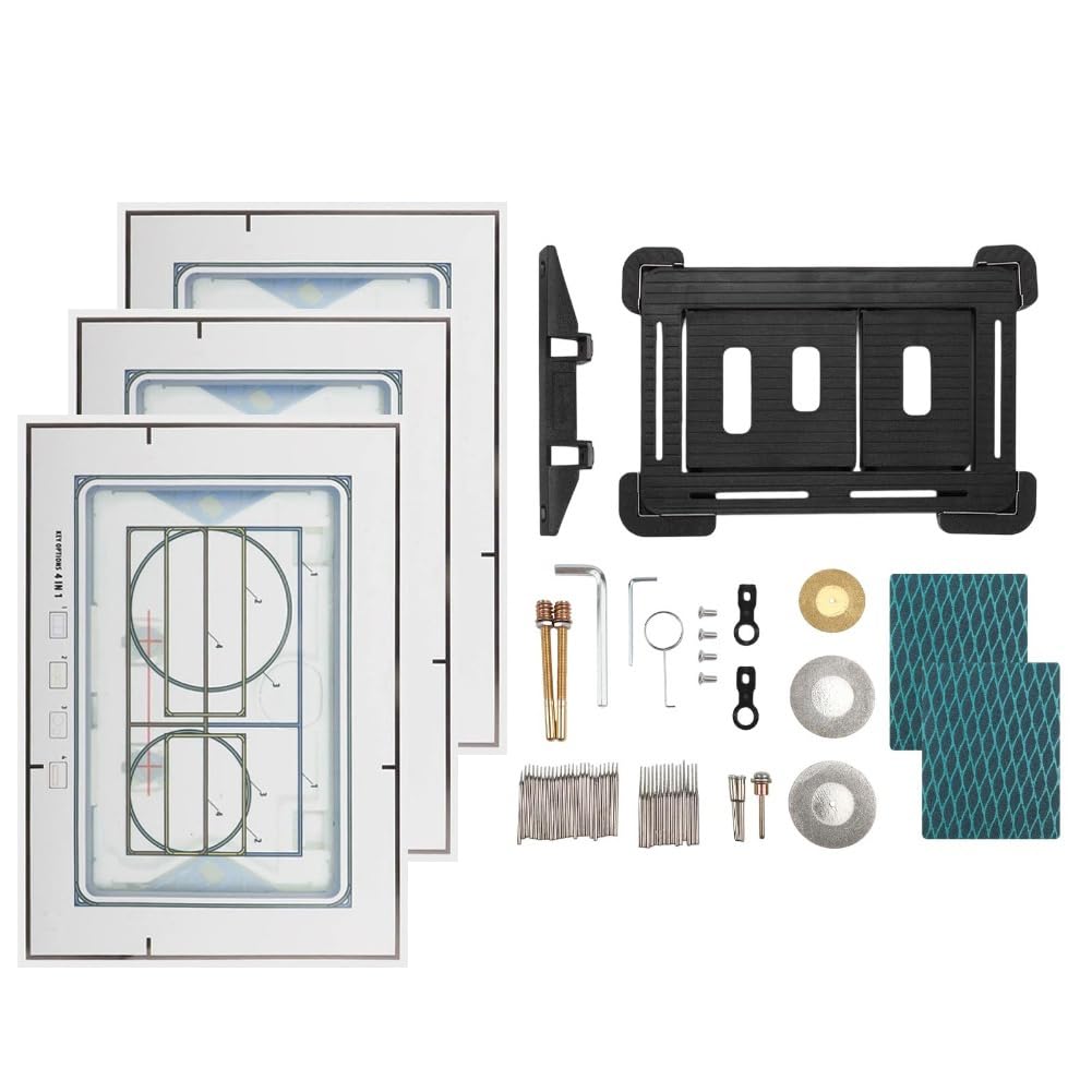 Placa de pulsador oculta para Geberit Sigma Serie, placa de accionamiento con fijación magnética, instalación a ras de superficie, juego completo, vertical, con 3 pegatinas con patrón de costura