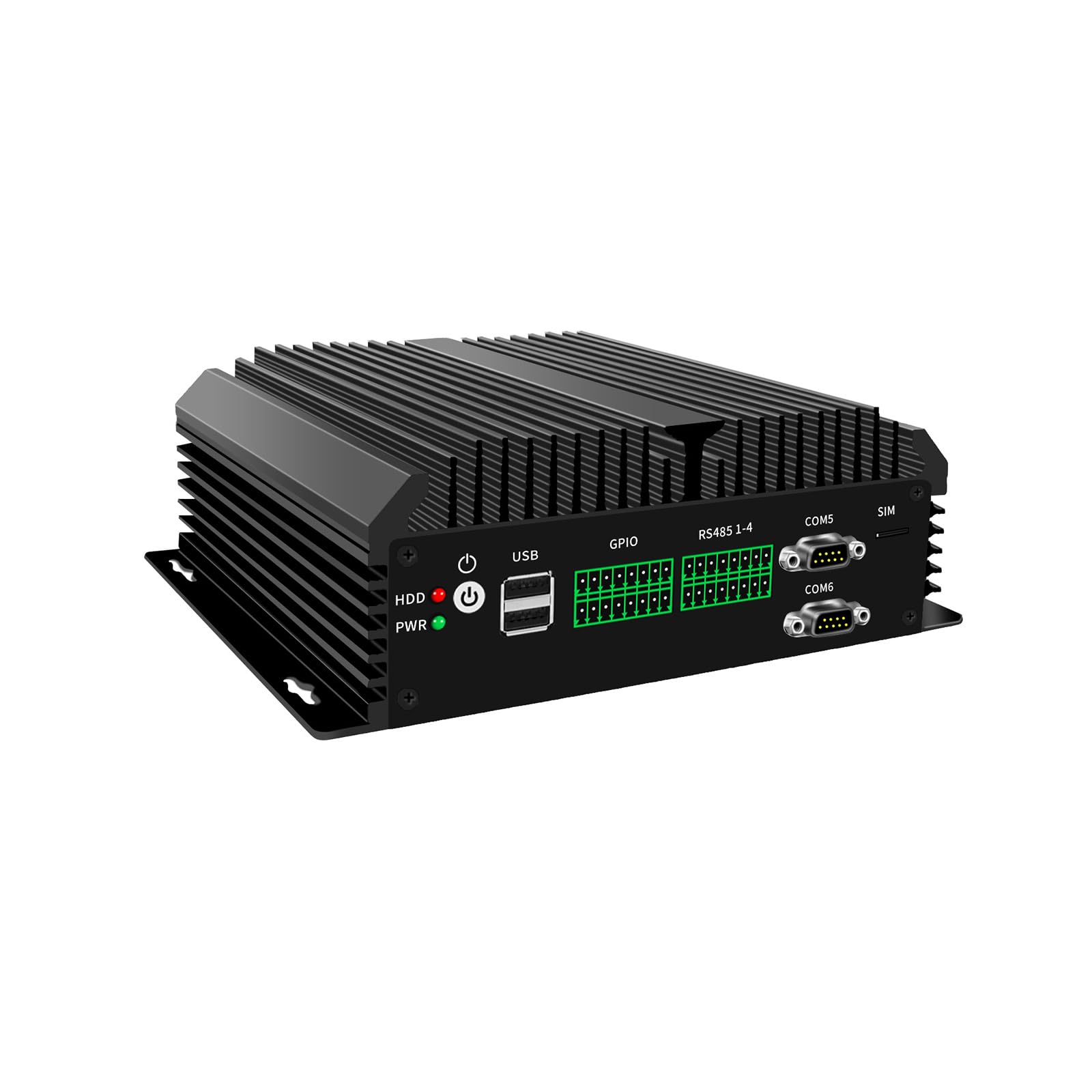 Fanless Firewall Appliance with QAT, PFSense, OPNsense, VPN, Router PC, PVE, Denverton Atom C3758, RN02, 4 x 2.5GbE I226-V, 4 x SFP+ X553, DPDK Support, 32G RAM, 128G SSD