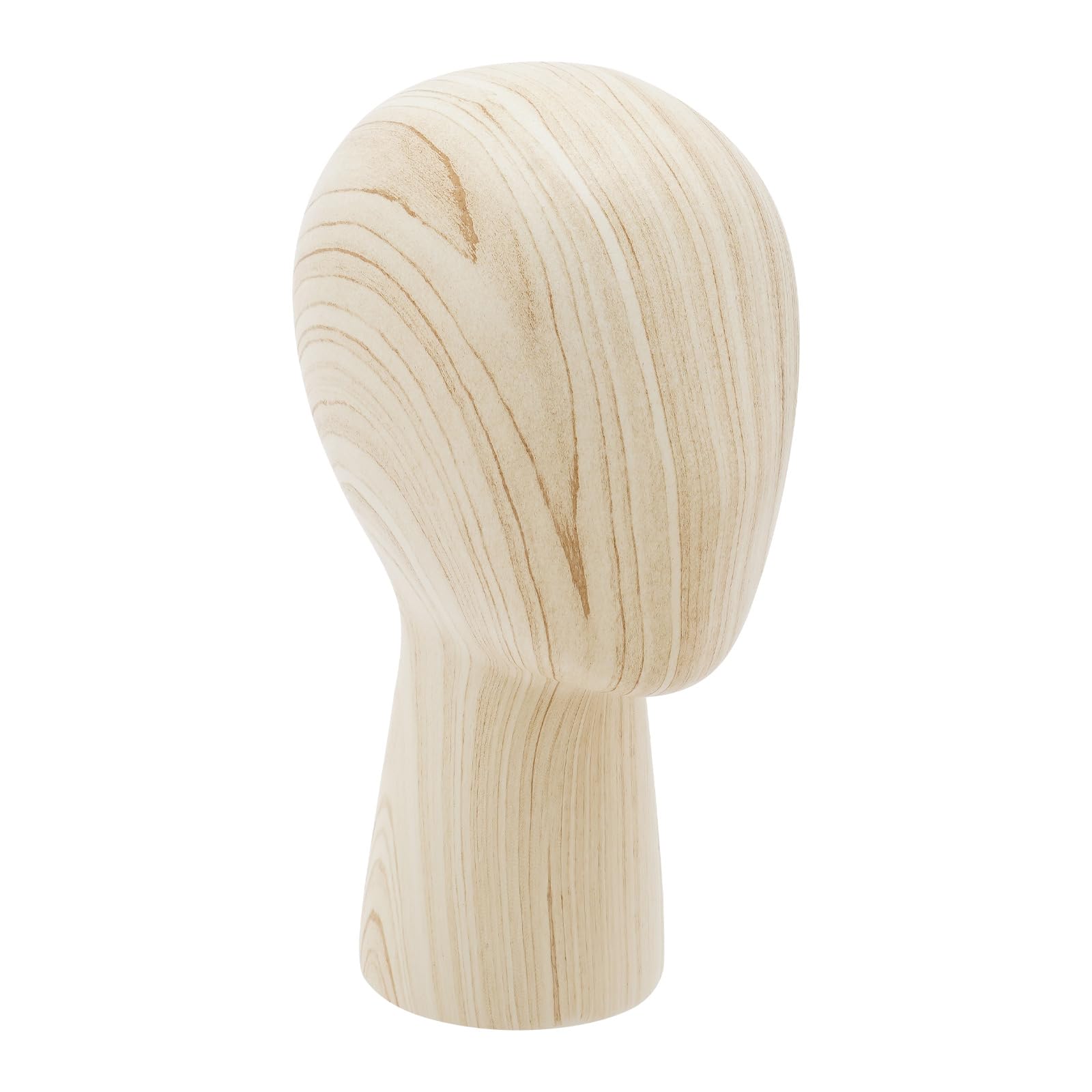 Supporto per parrucca e cappello beige con testa di manichino, testa di manichino, per negozi, parrucchieri, negozi di cappelli, 32 cm