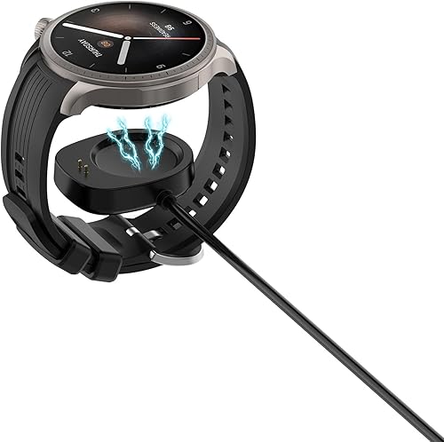 Miniatura 2 de Cargador compatible con Amazfit Balance Smartwatch Accesorio Cargador Rápido Cargador USB Magnético - 3.3 pies